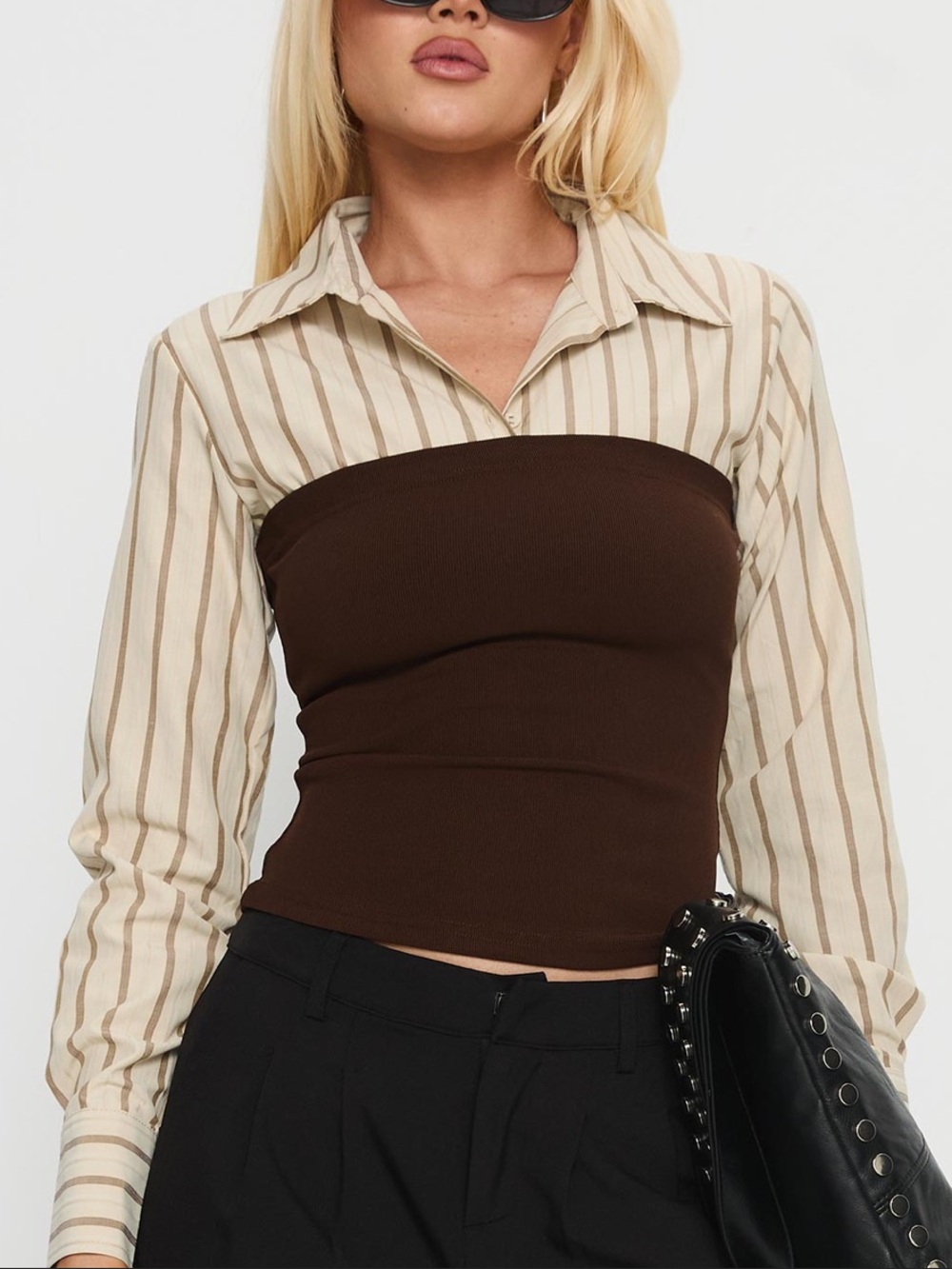 Princess Polly Dawnette Layered Long Sleeve Top